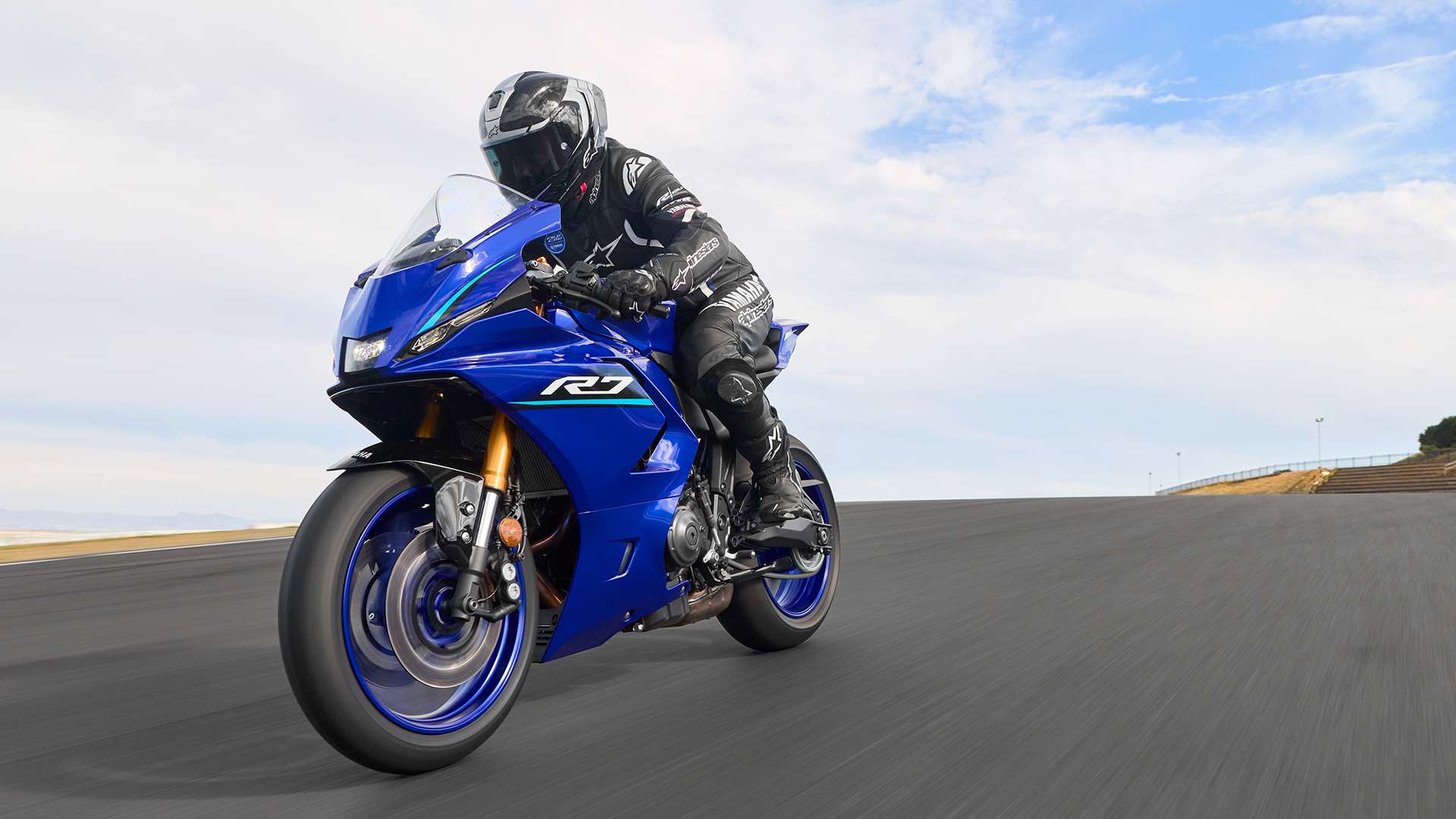 A street bike image, one of a series of rotating background images